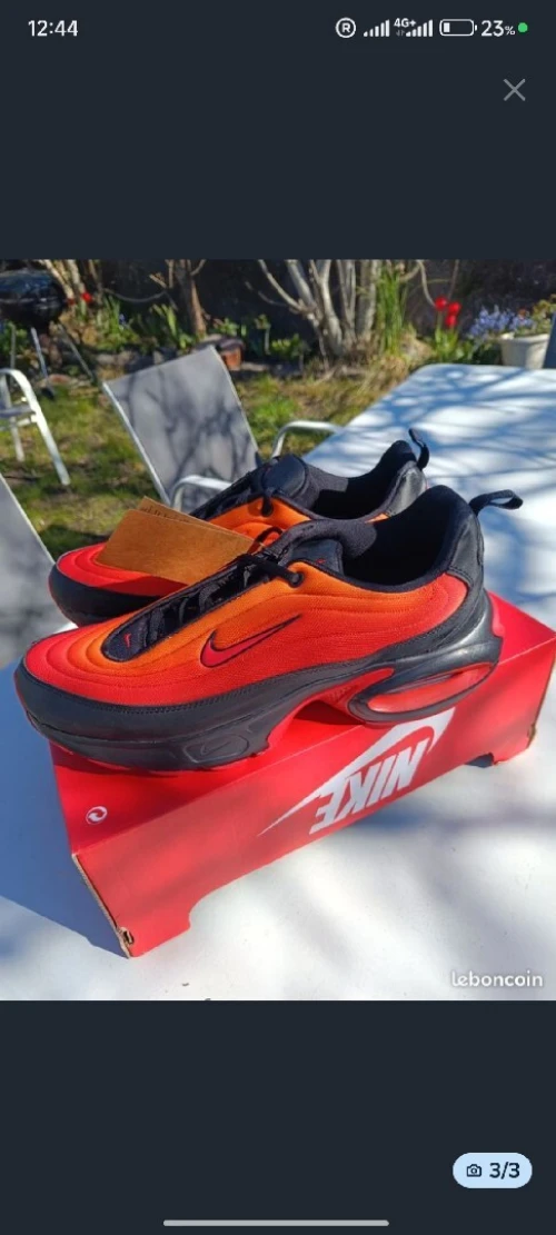 Air max portal black pimento céramic taille 48,5 neuves