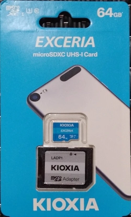 CARTE MÉMOIRE KIOXIA MS 64GB