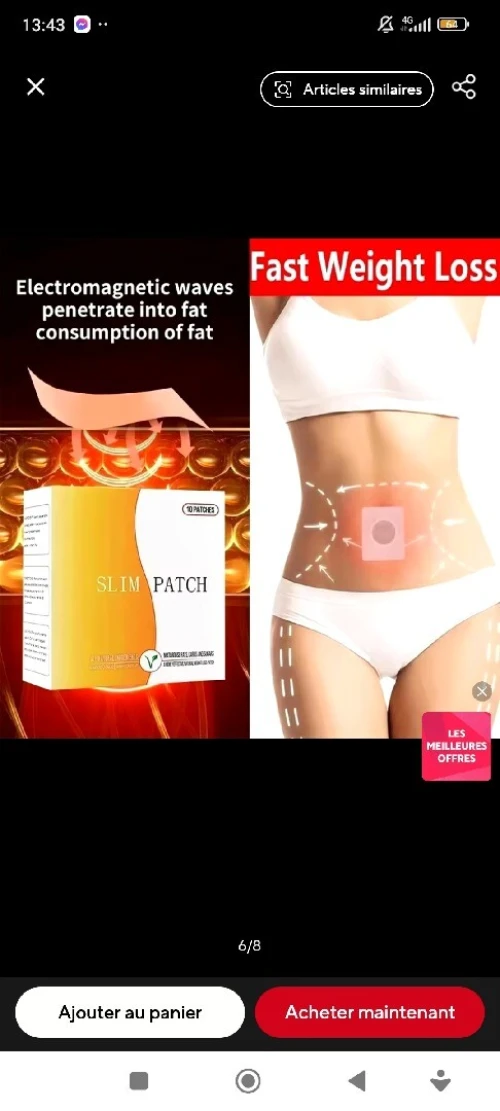 Patche minceur -09 kg par mois 