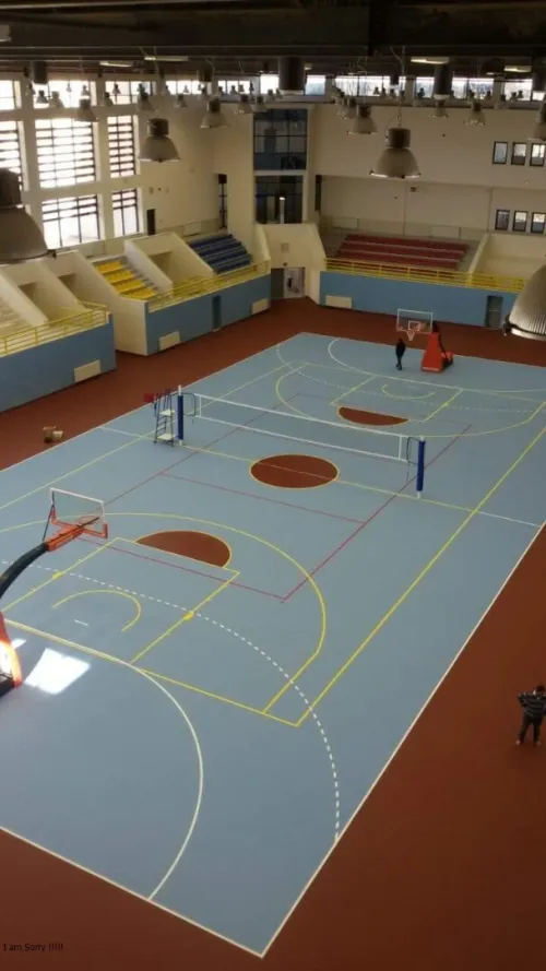 Revêtement de sol pour salle de sport Tapis de sport 7mm 