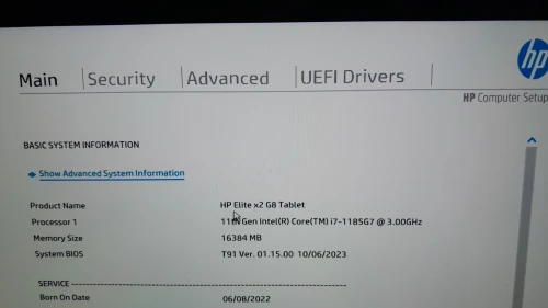 HP Elite X2 G8 13"