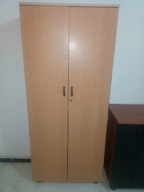 Lot Mobilier de Bureau : Grande Armoire Administrative + Meuble Imprimante