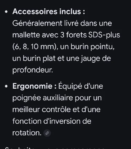 Marteau perforateur