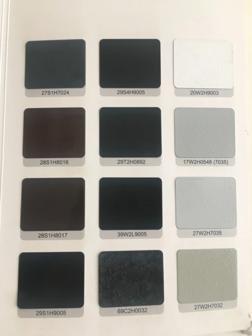 Peinture epoxy poudre électrostatique four
