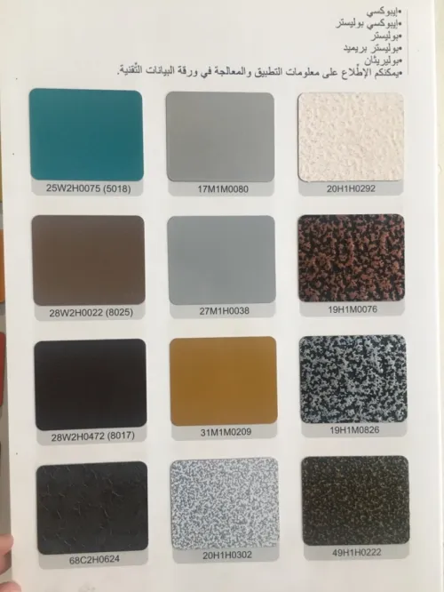 Peinture epoxy poudre électrostatique four