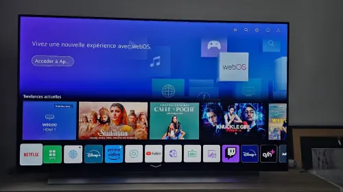 Téléviseur LG OLED Smart C1 4K 55 pouces