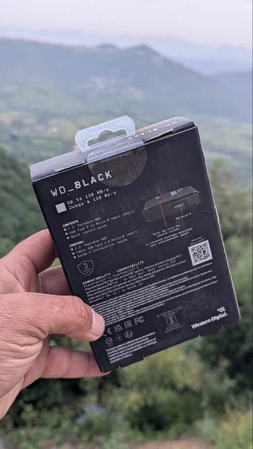 Disque dur externe WD Black gaming