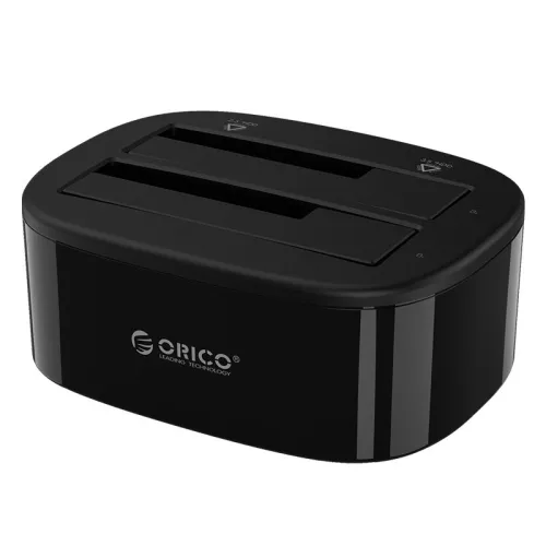 Station d'Accueil Double Disques Durs SATA 2,5" et 3,5" USB 3.0 6228US3 ORICO