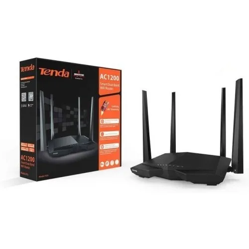 MODEM ROUTEUR Dual-Band Wi-Fi V12 AC1200 VDSL2, ADSL2+, ADSL2, ADSL USB TENDA
