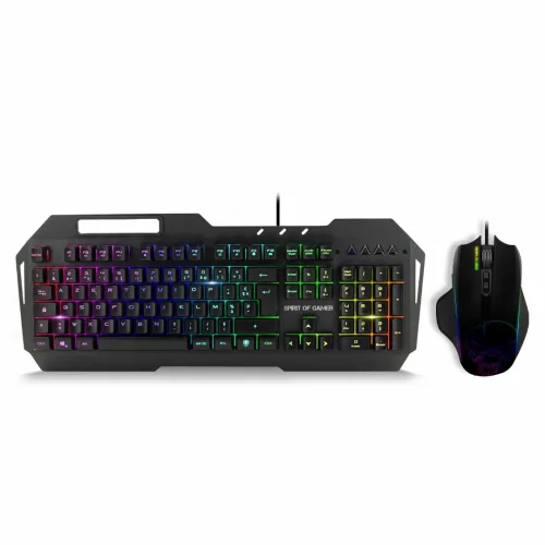 Pack Clavier & Souris Gaming Rgb Pour Pc / Ps4 / Xbox One Elite-Mk30 Spirit Of Gamer