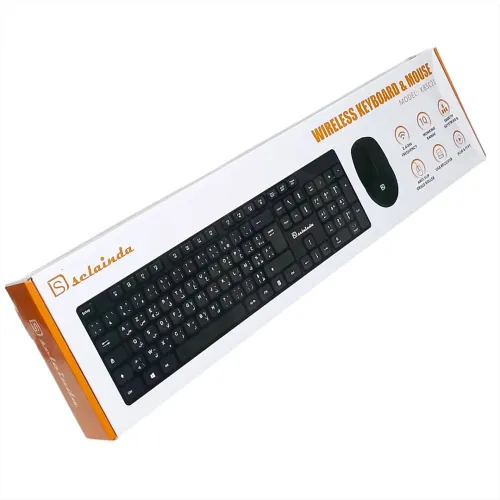 Combo Clavier et Souris Sans Fil KB5C21 Liberté Précision et Confort pour une Productivité Maximale