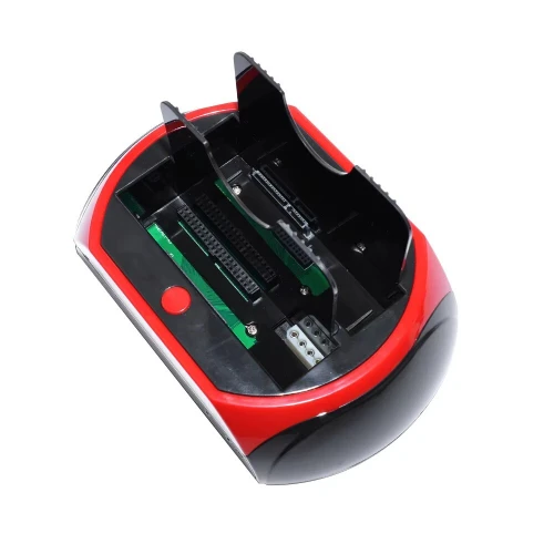 Station d'Accueil Double pour HDD SATA/IDE 2,5" et 3,5" USB 2.0 avec Lecteur Carte Mémoires N: 575