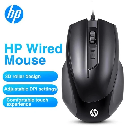 Souris Gaming Filaire HP M150 Noire : Précision et Réactivité pour Vos Victoires