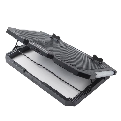 Refroidisseur Laptop de 5 Ventilateurs & Dual Support pour Mobile à RGB Compatible jusqu'à 17'' S500