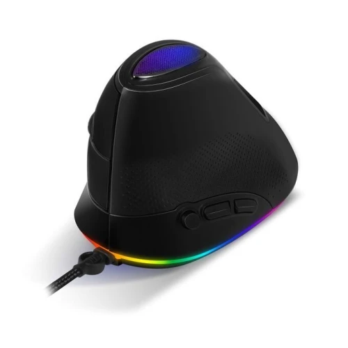 Souris Vertical USB 6 Boutons ProgrammablesJusqu'À 6400 Dpi Gaming LED RGB  Elite M60 S-EM60V SOG