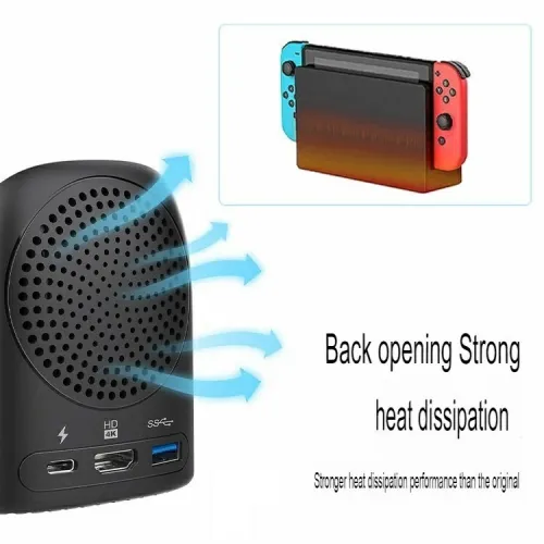 Station d'Accueil & Station de Charge pour Nintendo Switch Sortie HDMI 4K et USB 3.0 OTN-983 ONTEN