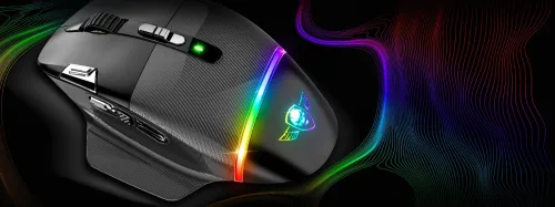 Souris Sans Fil pour Gamer 10000 Dpi 9 Boutons Programmables RGB Xpert-M800 Spirit Of Gamer