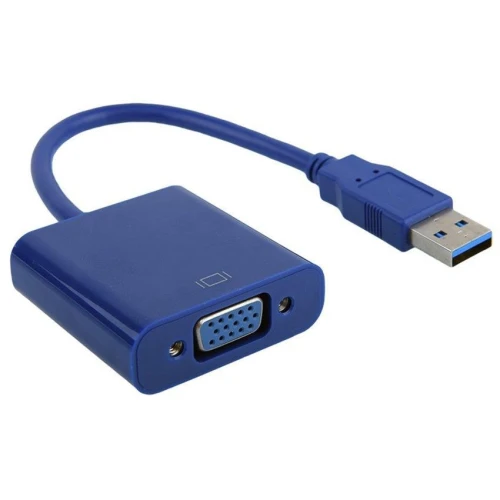 Adaptateur Vidéo Multi-Écrans USB 3.0 Male vers VGA Femelle