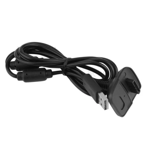 Câble de Chargement Batterie Manette X-box Sans Fil Avec 2 Filtres 
