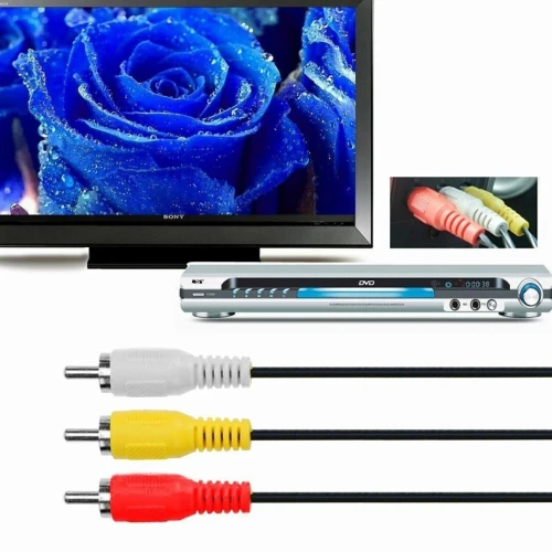 Câble Adaptateur Audio/Vidéo Composante HDMI Mâle vers 3 RCA 1080p pour HDTV - 1,5 m