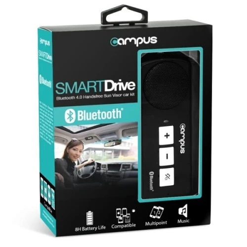 Haut-parleur Bluetooth Portable CAMPUS FT-B03 pour Voiture avec Microphone Intégré 