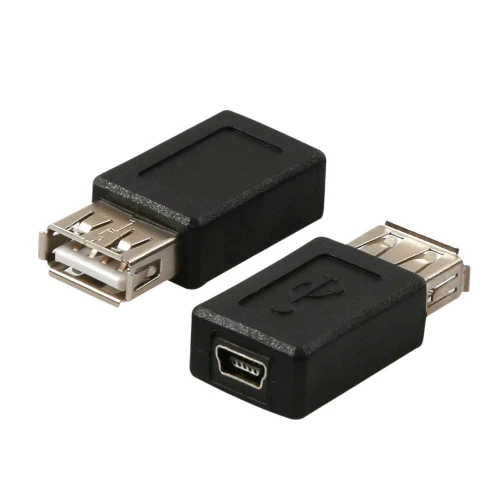 Adaptateur USB 2.0 Type-A Femelle vers Mini USB 5 Pin Femelle