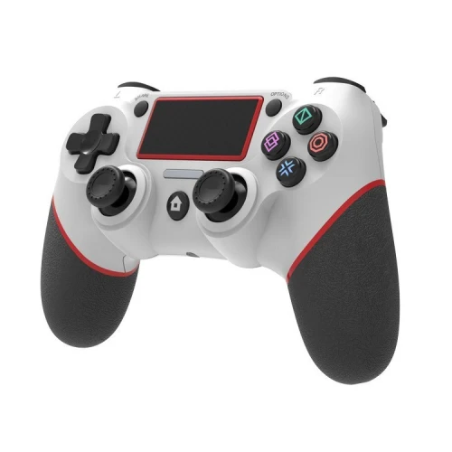 Manette Gaming Bluetooth Pour PS4 & PC Dual-Shock Rechargeable avec Entrée Jack 3.5mm