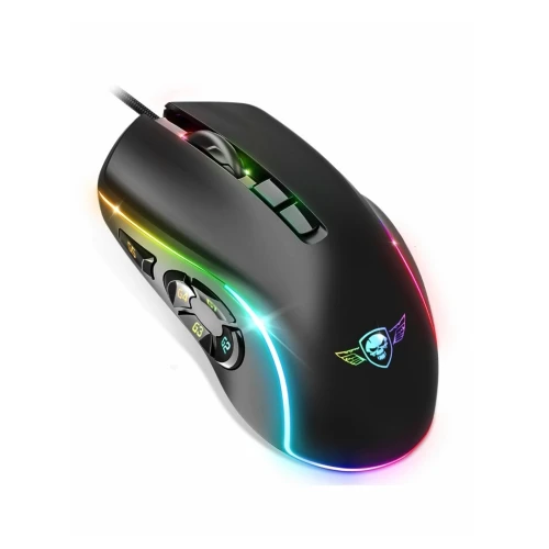 Souris Optique Filaire USB Gaming RGB ,10 Boutons Programmables,RGB Elite M30 S-EM30 Spirit Of Gamer