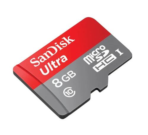 MEMOIRE MICRO SD 8GO+ADAPT SANDISK