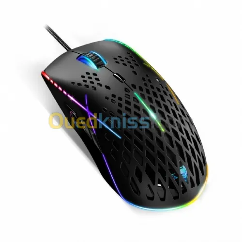 Souris USB Gaming Ambidextre RGB 12400 DPI Max - 1000Hz 8 Boutons XPERT-M100 Spirit Of Gamer