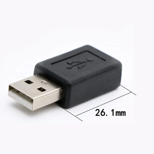 Adaptateur USB 2.0 Type-A Male vers Micro USB 2.0 Type-A Femelle 