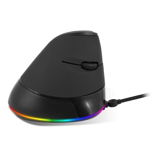 Souris Vertical USB 6 Boutons ProgrammablesJusqu'À 6400 Dpi Gaming LED RGB  Elite M60 S-EM60V SOG