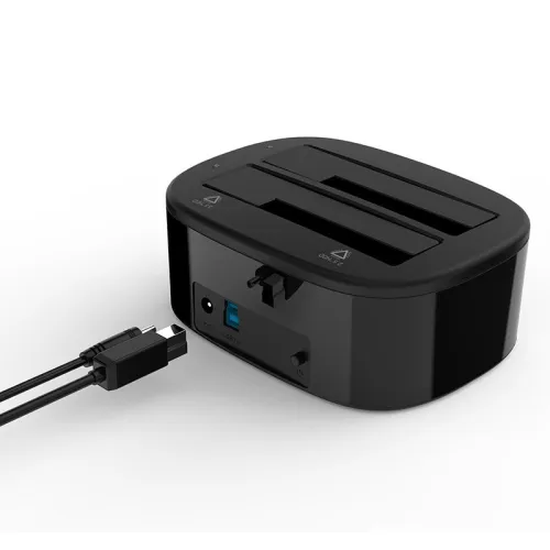 Station d'Accueil Double Disques Durs SATA 2,5" et 3,5" USB 3.0 6228US3 ORICO