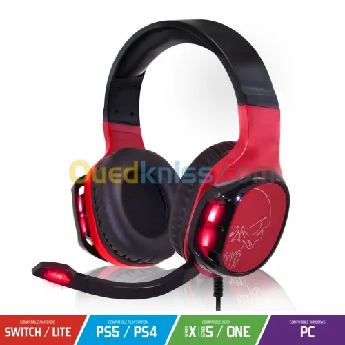 Casque Gaming avec Mic Multiplatform PS4 Xbox One Nintendo Switch PC) Elite-H60 Spirit of Gamer 
