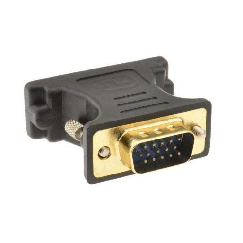 Adaptateur Vidéo Haute Performance DVI-I (24+5) Femelle vers VGA Mâle (15 Broches)