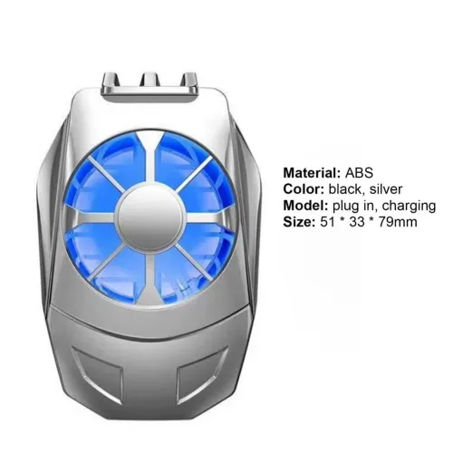 Mini Ventilateur de Refroidissement Universel pour Mobile L-02 