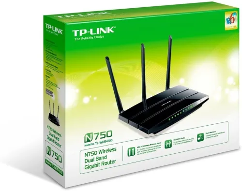 Routeur Gigabit double bande sans fil N750 TL-WDR4300 TP-Link