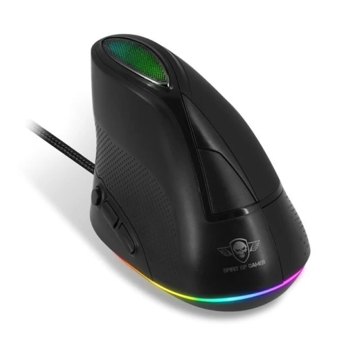 Souris Vertical USB 6 Boutons ProgrammablesJusqu'À 6400 Dpi Gaming LED RGB  Elite M60 S-EM60V SOG