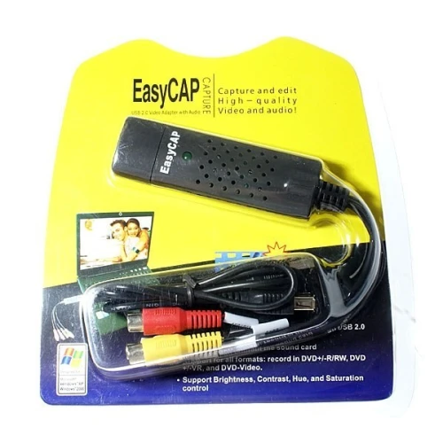 Carte D'Acquisition Easycap Vidéo-Audio Usb 2.0 