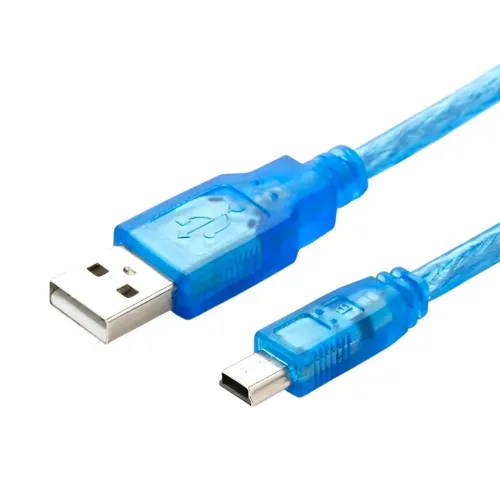 Câble USB 2.0 Type-A Male vers Mini USB Femelle 5 Pin 30 cm / 1.5m 