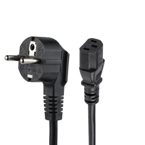 Câble d'Alimentation pour PC Ø 3x0.75mm2 3m (Prise EU Type E vers IEC320C13)
