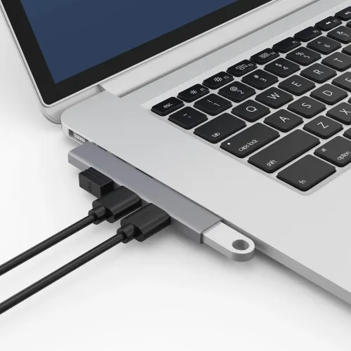 Hub USB 3.0 5 en 1, 1 x USB 3.0 + 2 x USB 2.0 + SD + TF Transmission 5Gbps Multiplateformes