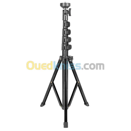 Trépied &Perche à Selfie Extensible pour Caméra,projecteur LED,Facile à Transporter,Rotation YS-818