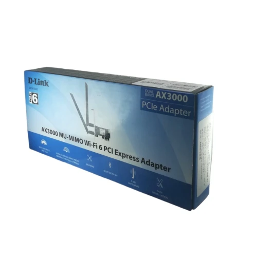 Carte Réseau WiFi 6 PCI Express Double Bande sans fil AX3000 DWA-X582 D-Link