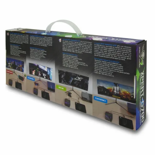 Pack Clavier Mécanique Single Hand & Souris Pour Ps4 Xbox One Pc Xpert-G700 Spirit Of Gamer