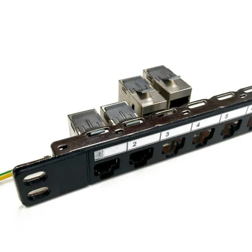 Coupleur RJ45 Cat 6A STP Femelle-Femelle 8P8C - Keystone - Compatible Cat6/Cat5e