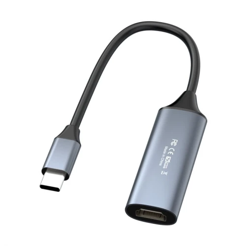 Carte d'Acquisition Vidéo USB-C vers HDMI 4K 1080p pour PC, Android, Windows, PS4, Jeux vidéo