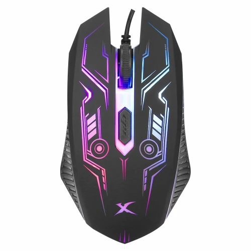 Pack :Clavier Gaming, Souris Gaming, Casque Stéréo & Microphone, Tapis de Souris Antidérapant CM-406