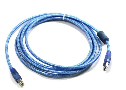 Câble d'imprimante USB 2.0 Tressé avec Filtre 10m 
