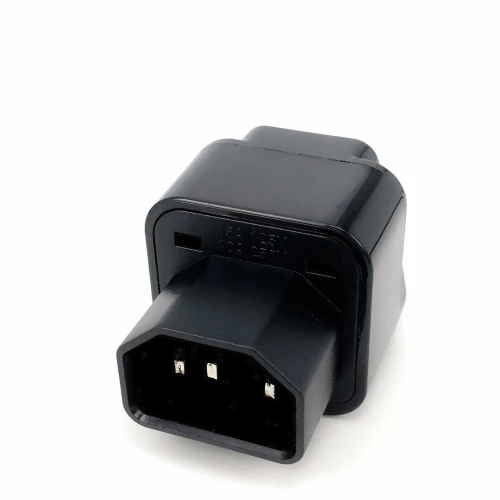 Adaptateur Onduleur IEC 320 C14 Mâle vers Prise de courant universelle Femelle